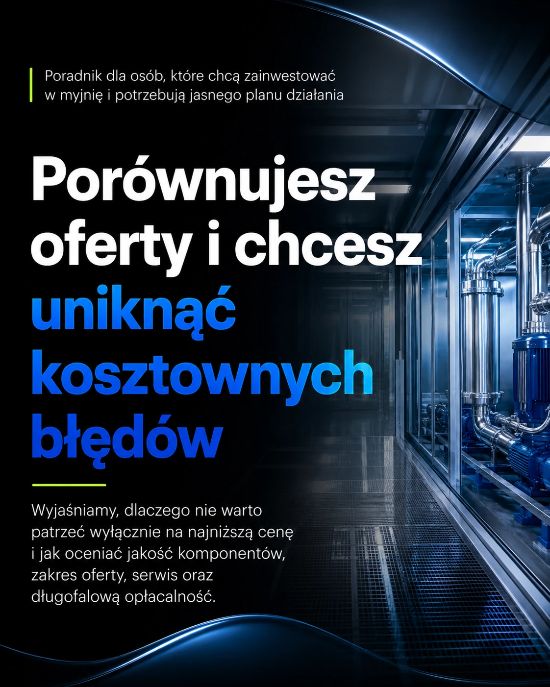 Porównujesz oferty i chcesz uniknąć kosztownych błędów — jakość komponentów i zakres oferty.